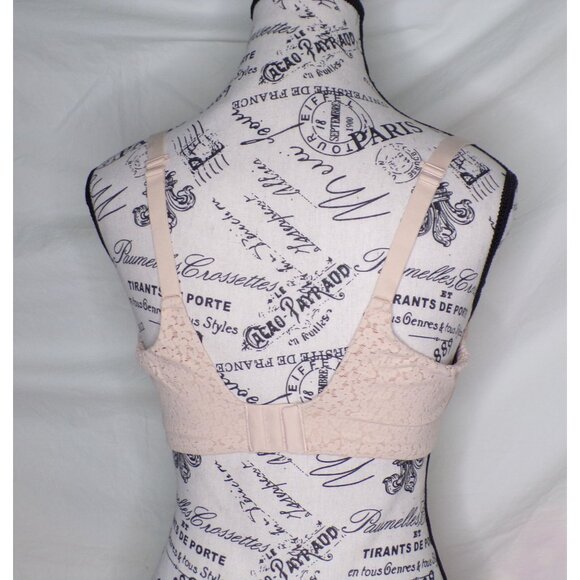 🆕CHANTELLE Norah Sweetheart Underwire T-Shirt Bra 36DD Beige #13FNO - Picture 8 of 10
